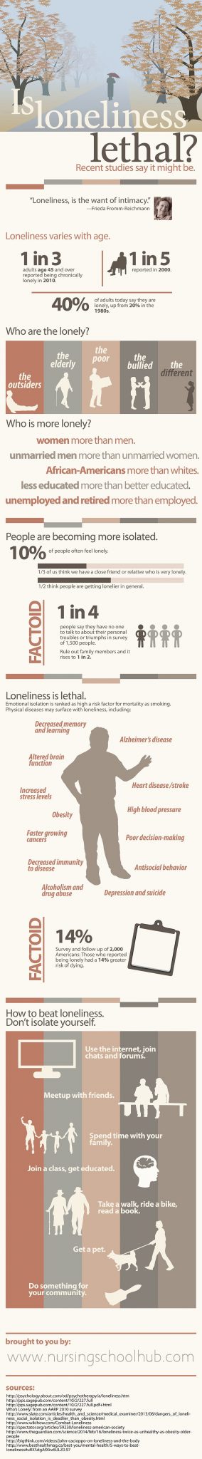 Loneliness: Is It Lethal? infographic